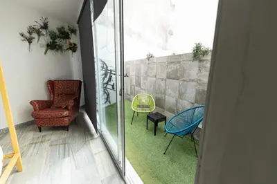 Zona de estar de Singular Home Sevilla Center Bikes free