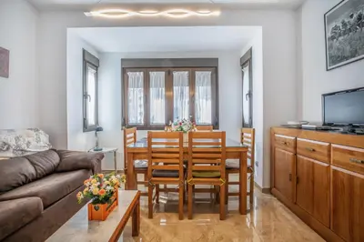 Zona de estar de Fleming, cómodo apartamento junto Mezquita y Judería