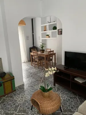 Zona de estar de Casa Las Gardenias