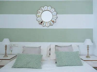 Cama o camas de una habitación en Lanza Suite Apartment