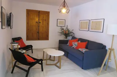Zona de estar de Purísima Vivienda Turística