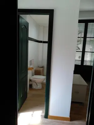 Cama o camas de una habitación en Apartamento Centro Encarnación 1º I