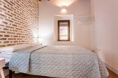 Cama o camas de una habitación en Stunning apartment in central Seville