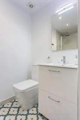 Un baño de Stunning apartment in central Seville