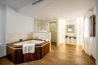 Un baño de Hotel boutique Palacio de la Veracruz