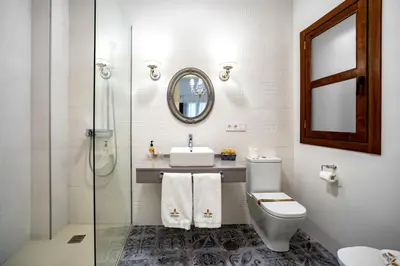 Un baño de Hotel boutique Palacio de la Veracruz