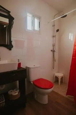 Un baño de El Galindón Rancho