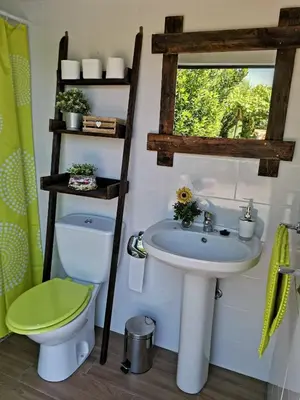 Un baño de El Galindón Rancho