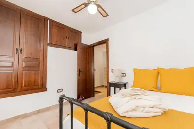 Cama o camas de una habitación en Cubo's Casa El Torcal
