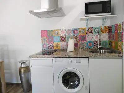 Una cocina o zona de cocina en Apartamento Laila
