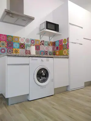 Una cocina o zona de cocina en Apartamento Laila