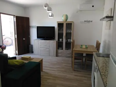 Una cocina o zona de cocina en Apartamento Laila