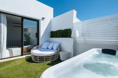 Plano de Alameda 1851 Penthouse - Private terrace and jacuzzi