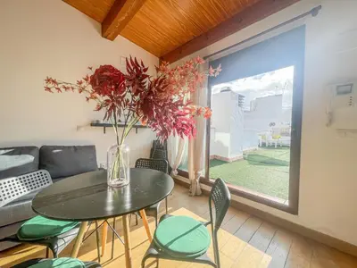 Zona de estar de ESSE Apartamentos Las Setas