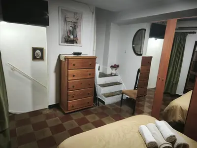 Cama o camas de una habitación en Alborada Dos
