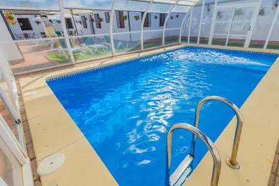 Piscina en o cerca de La Posada de Rivero
