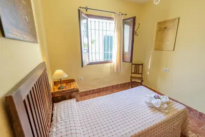 Cama o camas de una habitación en La Posada de Rivero