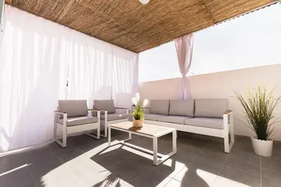 Zona de estar de Apartamento Turístico Mis Rayitos