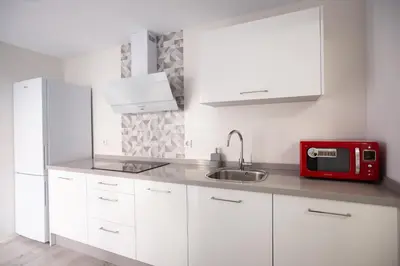 Una cocina o zona de cocina en Apartamento Turístico Mis Rayitos