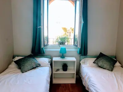 Cama o camas de una habitación en Central apartment in Seville