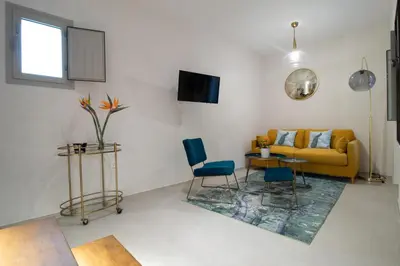 Zona de estar de Casa 95 Sevilla