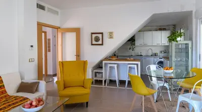 Zona de estar de Casa Rural Lavanda con Piscina