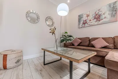 Zona de estar de Apartamentos Recaredo 7, Áticos con terraza