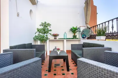 Zona de estar de CASA DE ZALAMEA