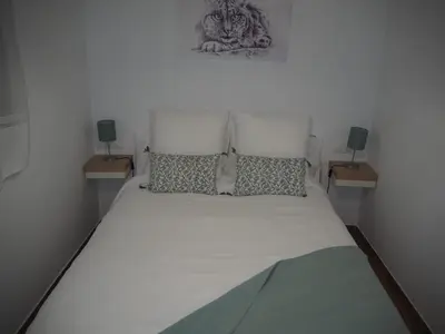 Cama o camas de una habitación en Sendero de la Subbetica - Apartamentos Turisticos en Zuheros - Holiday Home