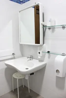 Un baño de Pensión Guerrero
