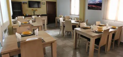 Comida en o cerca de este hostal o pensión