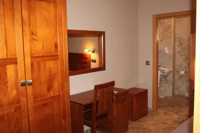 Zona de estar de Hotel Peña Escrita