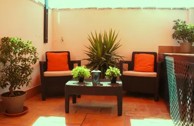 Zona de estar de Casa Del Rey