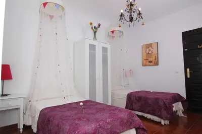 Cama o camas de una habitación en Casa Rural La Casa De Maita