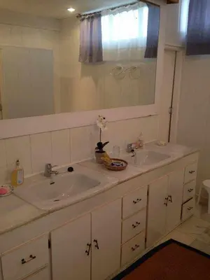 Un baño de Casa Rural La Cateta