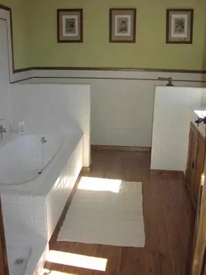 Un baño de Casa Rural La Cateta