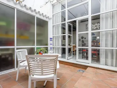 Un patio o zona al aire libre en Sueños de Sevilla duplex a calidades