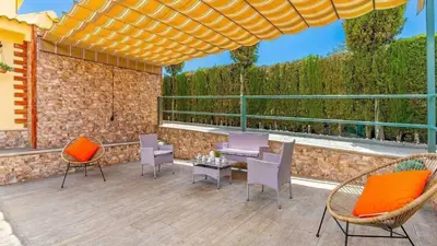 Un balcón o terraza de Villa El Lote Salar by Ruralidays