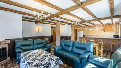 Zona de estar de Casa La Molina Riogordo by Ruralidays