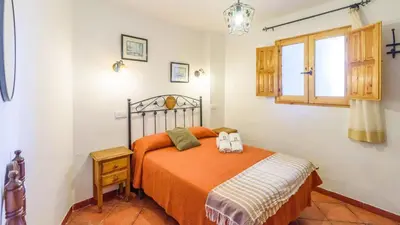 Cama o camas de una habitación en Casa de Paquita Montefrio by Ruralidays