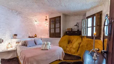 Cama o camas de una habitación en Casa Marrojo Loja by Ruralidays