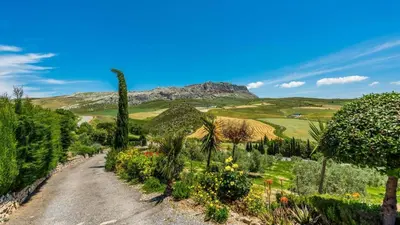 Paisaje cerca de esta villa
