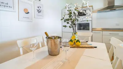 Una cocina o zona de cocina en Casa Balcon del Torcal Antequera - La Higuera by Ruralidays