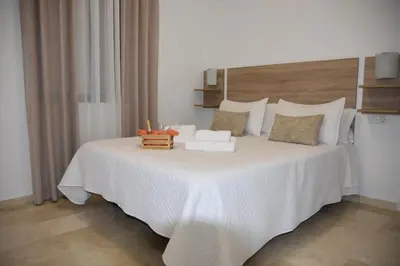 Cama o camas de una habitación en SIERRA LAGO