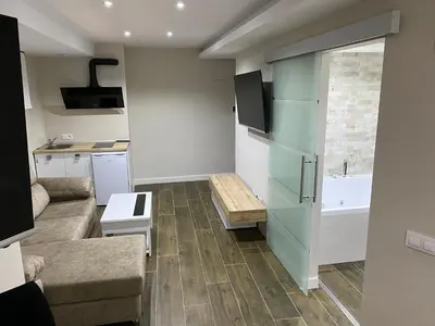 Un baño de Apartamentos Las 7 Esencias