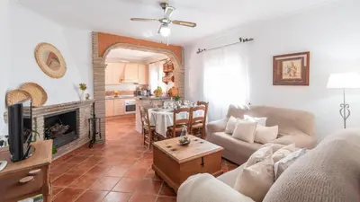 Zona de estar de Villa Jose y Ana Antequera - La Joya by Ruralidays