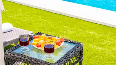 Comida en o cerca de esta villa