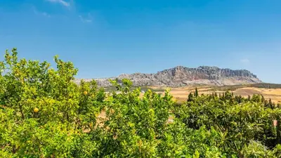 Paisaje cerca de esta villa