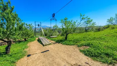 Paisaje cerca de esta villa