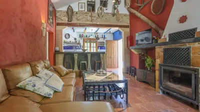 Zona de estar de Casa Huerta El Fontanarillo Montemayor by Ruralidays